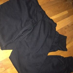 Black joggers